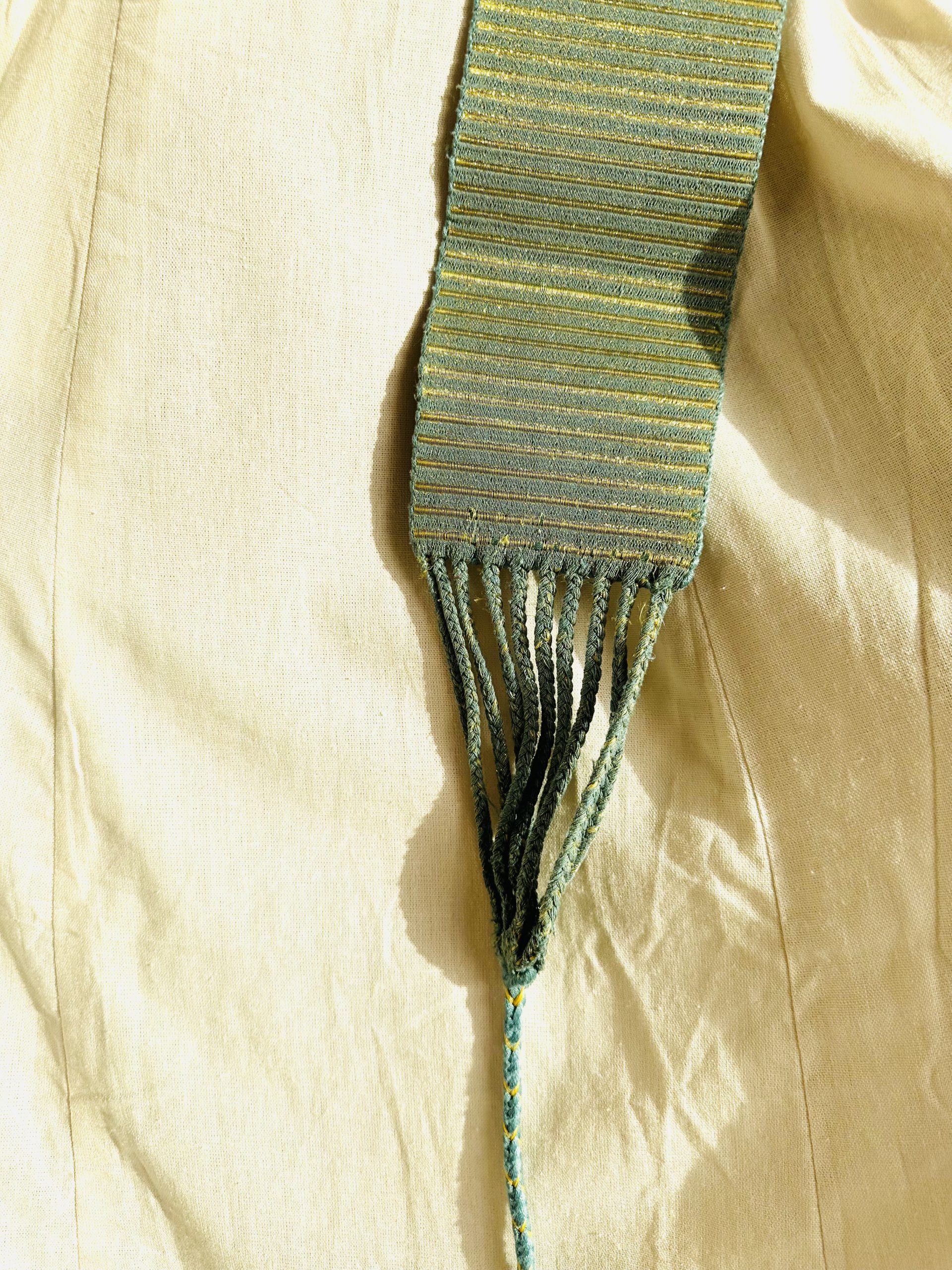 Blue Handmade belt - Image 3