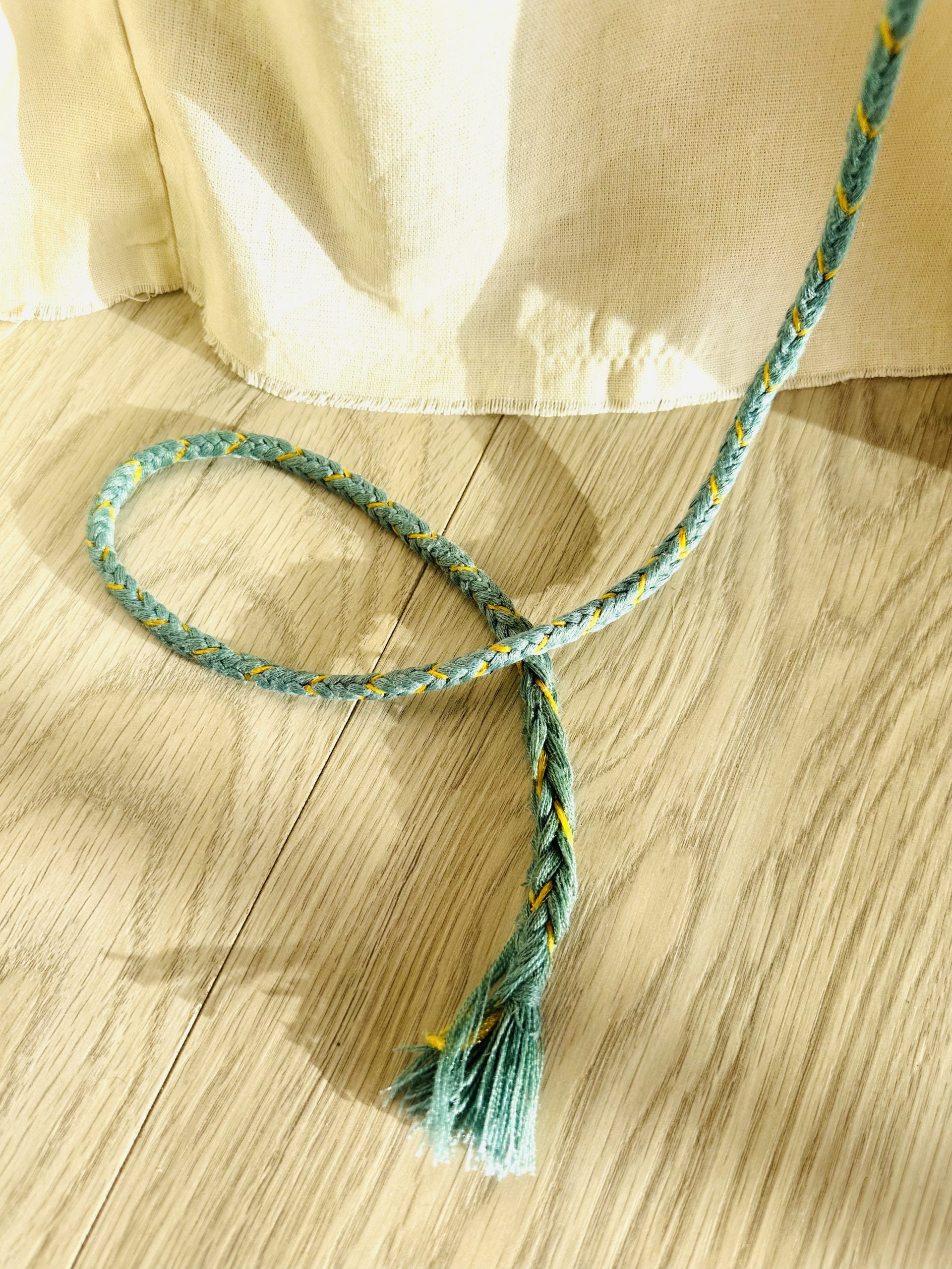 Blue Handmade belt - Image 4