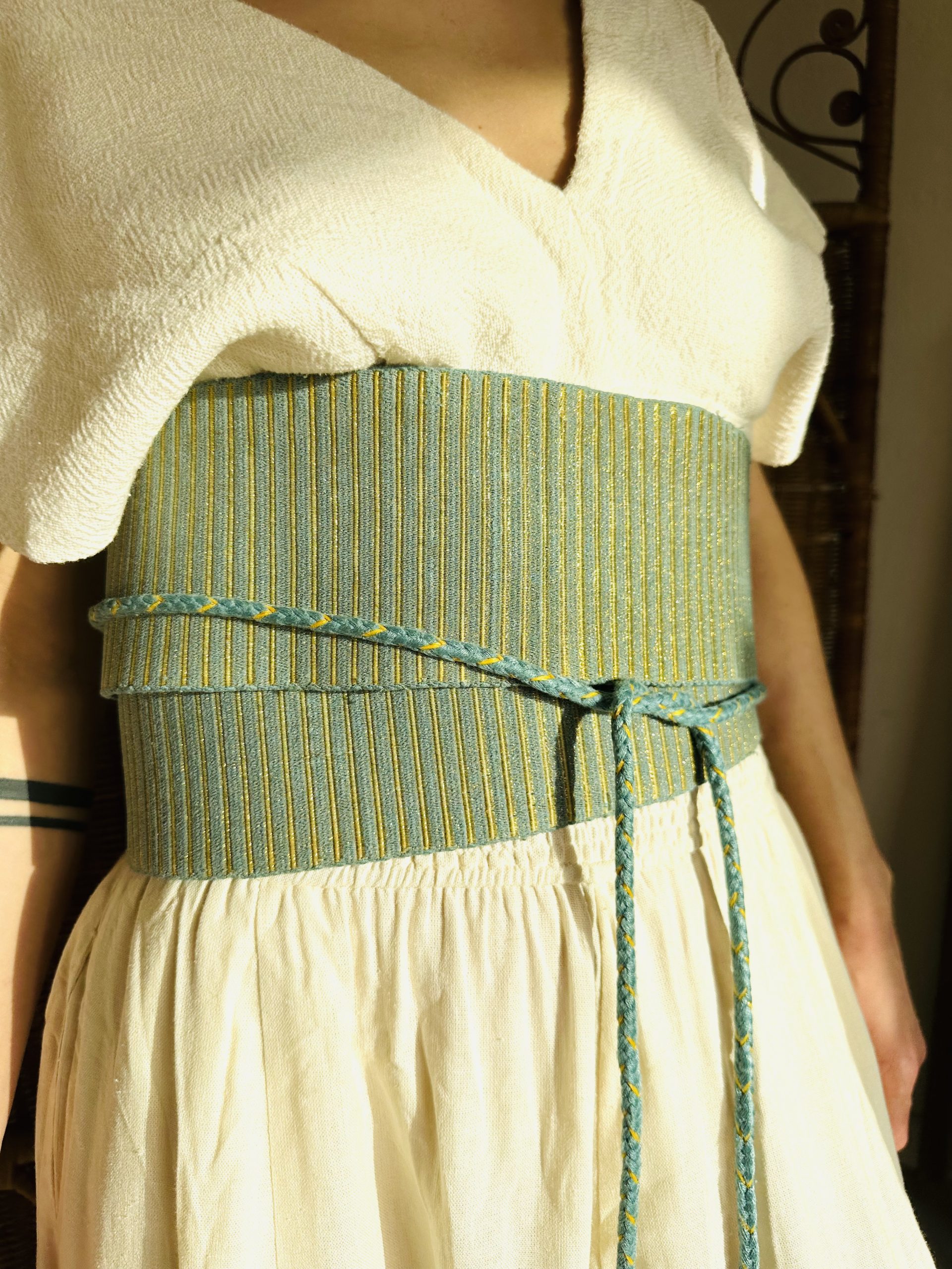 Blue Handmade belt - Image 5