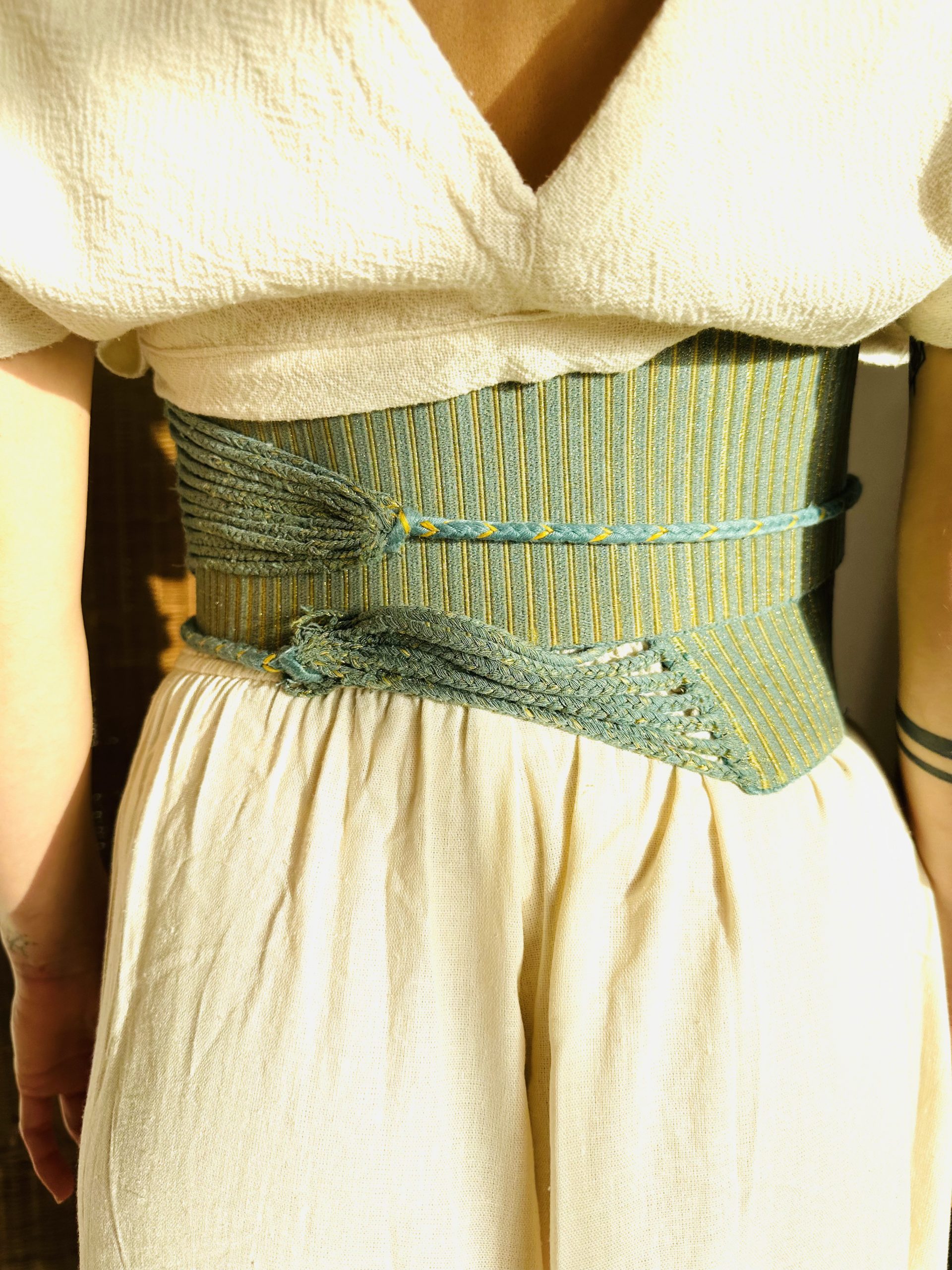 Blue Handmade belt - Image 6