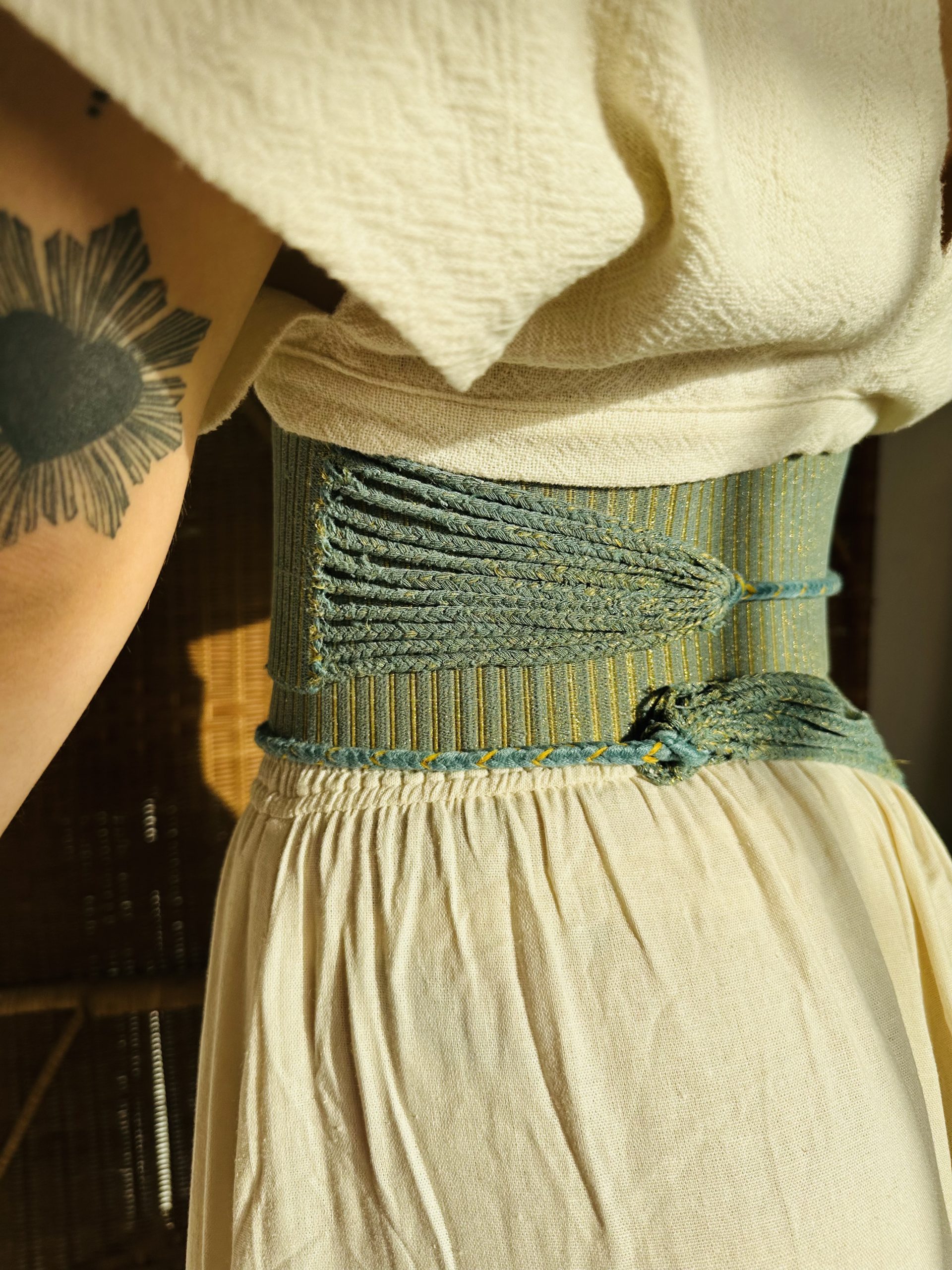 Blue Handmade belt - Image 7